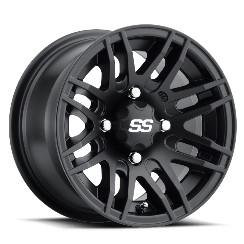 ITP SS 316 14x7 / 4x156 BP / 4+3 Offset Matte Black Wheel 1428562536B