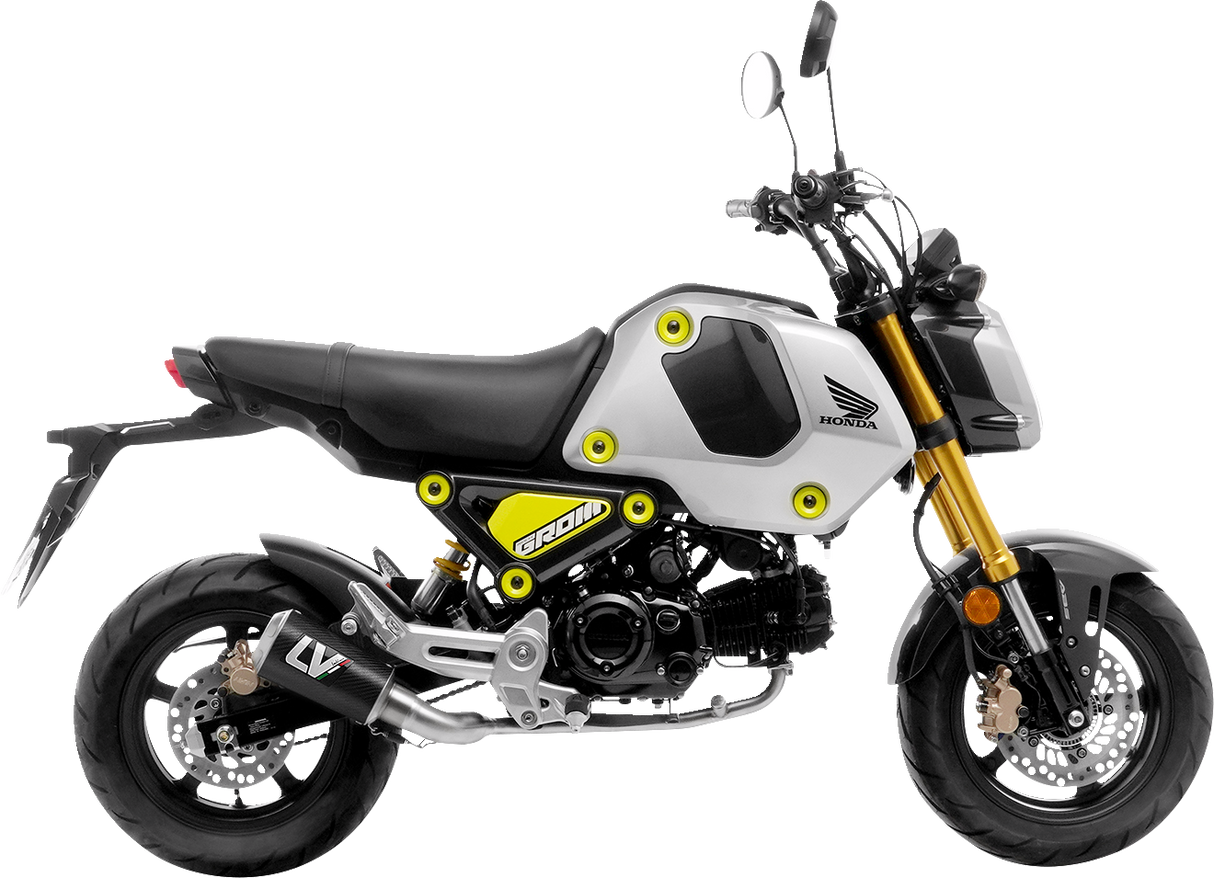 LEOVINCE LV-10 Exhaust - Carbon Fiber MSX125 Grom 2022-2024 15252C