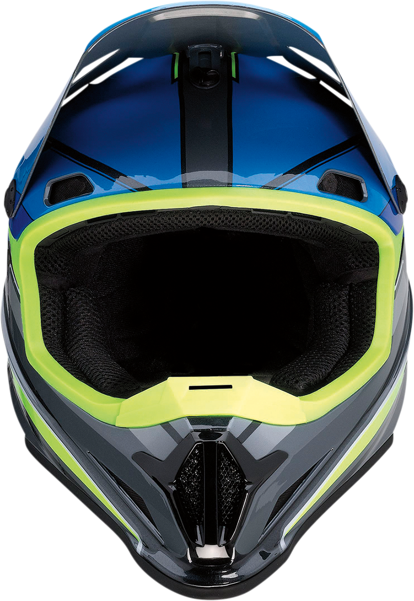 Z1R Rise Helmet - MC - Blue/Hi-Viz - XL 0110-7196