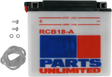 Parts Unlimited Battery - Rcb18-A Cb18-A