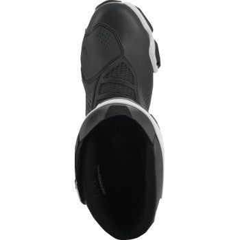 ALPINESTARS SMX-6 V3 Vented Boots - Black/White - US 6.5/EU 40  2223225-21-40