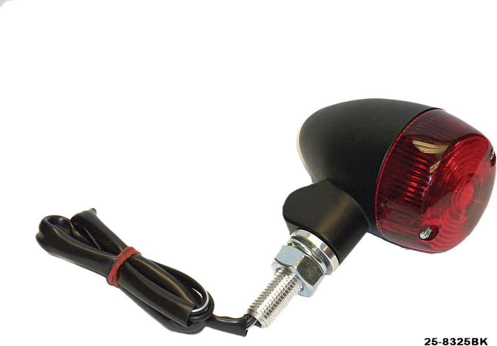 K&STurn Signal Style 1 Black W/Red Lens25-8325BK