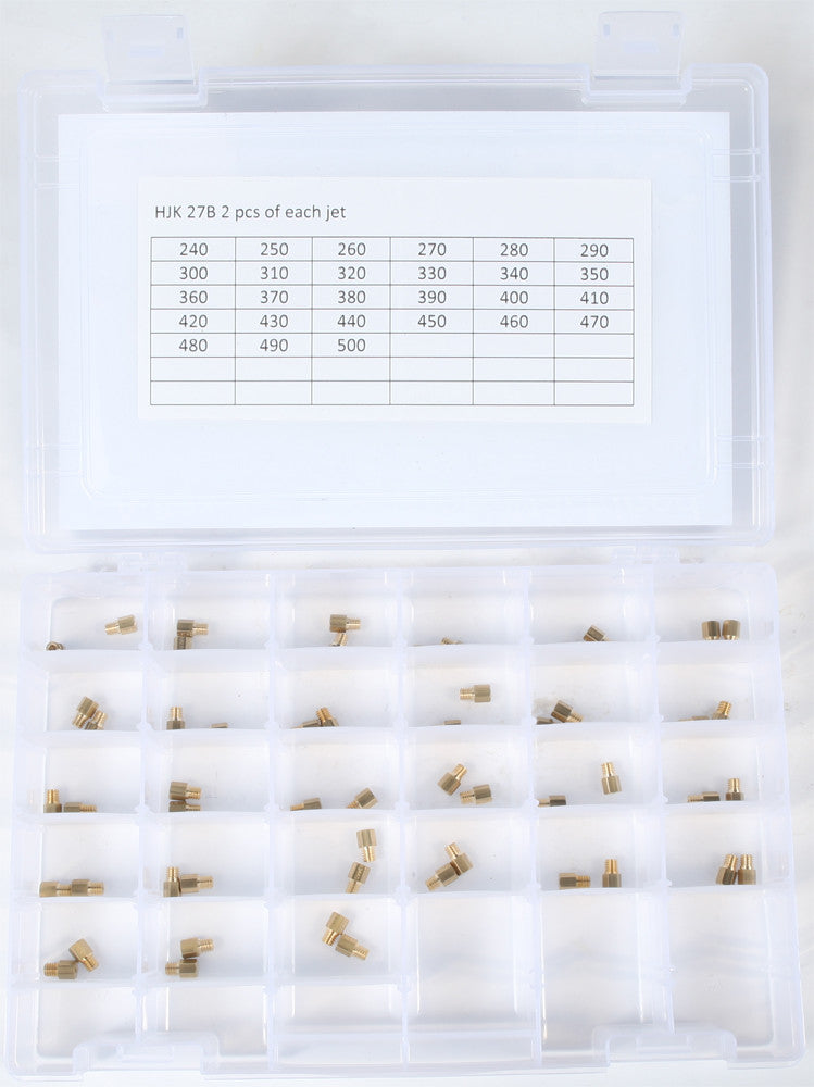 EBC Hex Main Jet Kit #240-500 2/Pk HJK27B