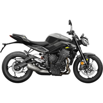 STOMPGRIP Traction Pad Tank Grips - Icon - Black - Street Triple 765 55-14-0199B