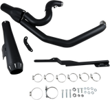 BASSANI XHAUST 2:1 Exhaust - Black - Megaphone - Short - '91-'05 FXD 13322R