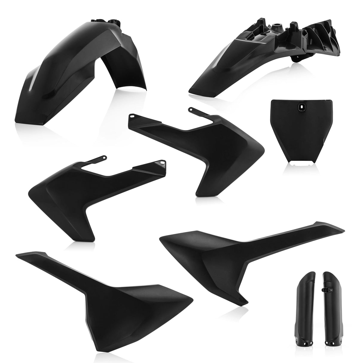 ACERBIS Full Plastic Kit Black 2686460001