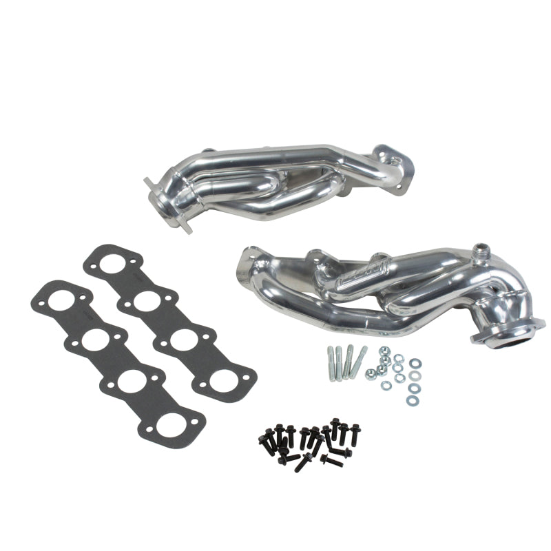 BBK 99-03 Ford F Series Truck 5.4 Shorty Tuned Length Exhaust Headers - 1-5/8 Silver Ceramic 35180