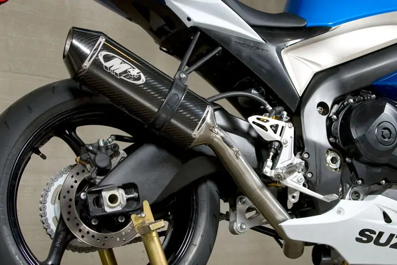 M4 Auspuff Komplettsystem Carbonfaser-Kanister 2009-2011 GSXR 1000 SU9174