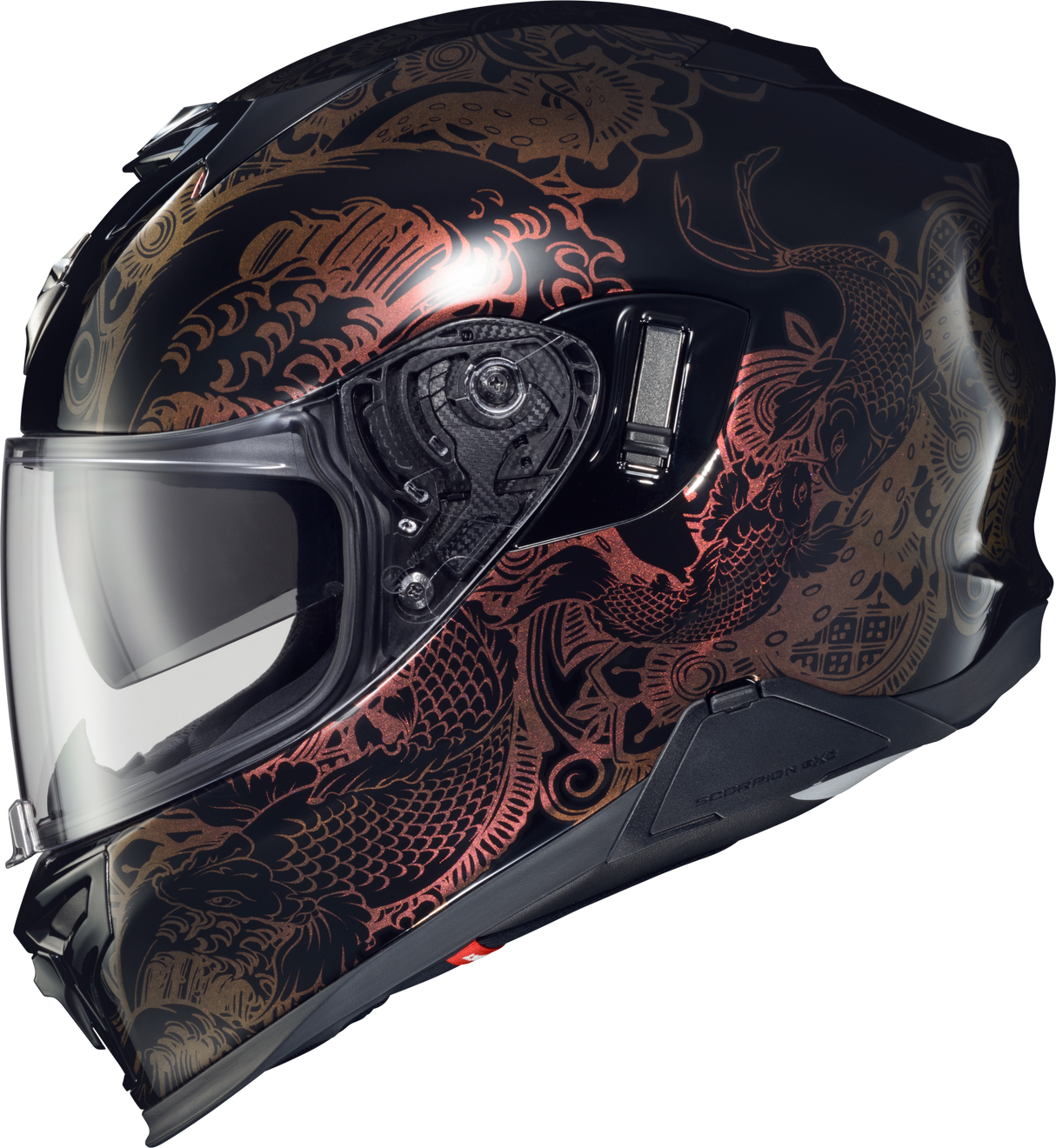 SCORPION EXO Exo-T520 Helmet Nama-Sushi Black/Chameleon 2x T52-1127