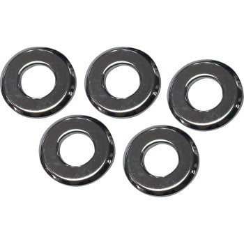 DRAG SPECIALTIES Axle Washer - Front - Chrome - ID 0.51" 16-0315-HWW