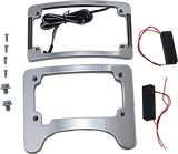 CUSTOM DYNAMICS Turn Signal Eliminator/Illuminated Tri-Frame - Chrome TS-ELIM-06HW-C