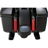 CIRO Filler Panel Tail Lights - Red Lens - Black 42053