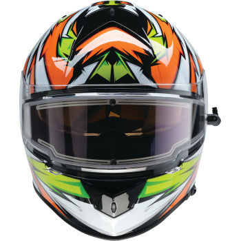 Z1R Warrant Snow Helmet - Neuron - Orange/Green - XL 0101-17227