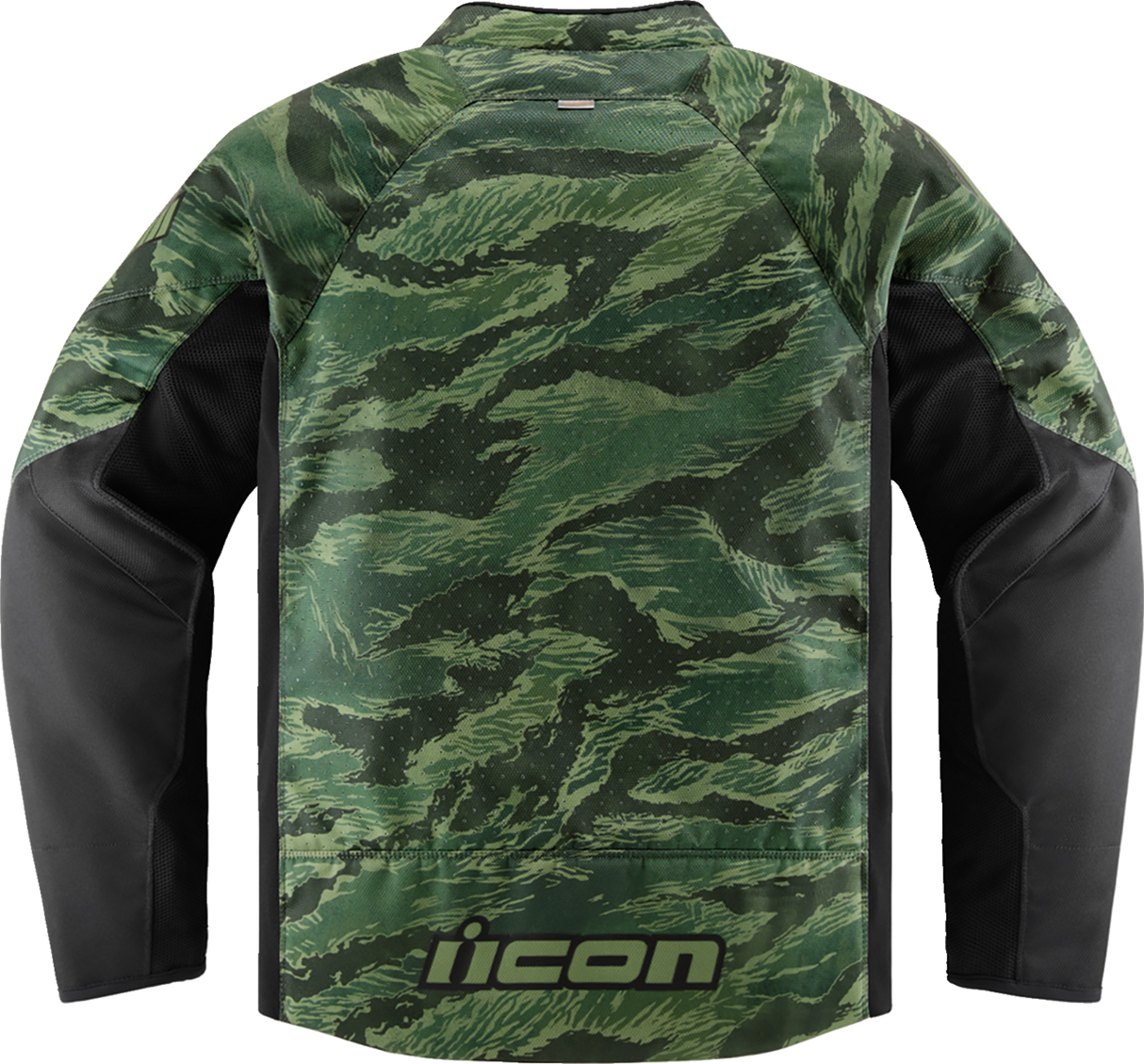 ICON Hooligan CE Tiger's Blood Jacket - Green - 4XL 2820-6158