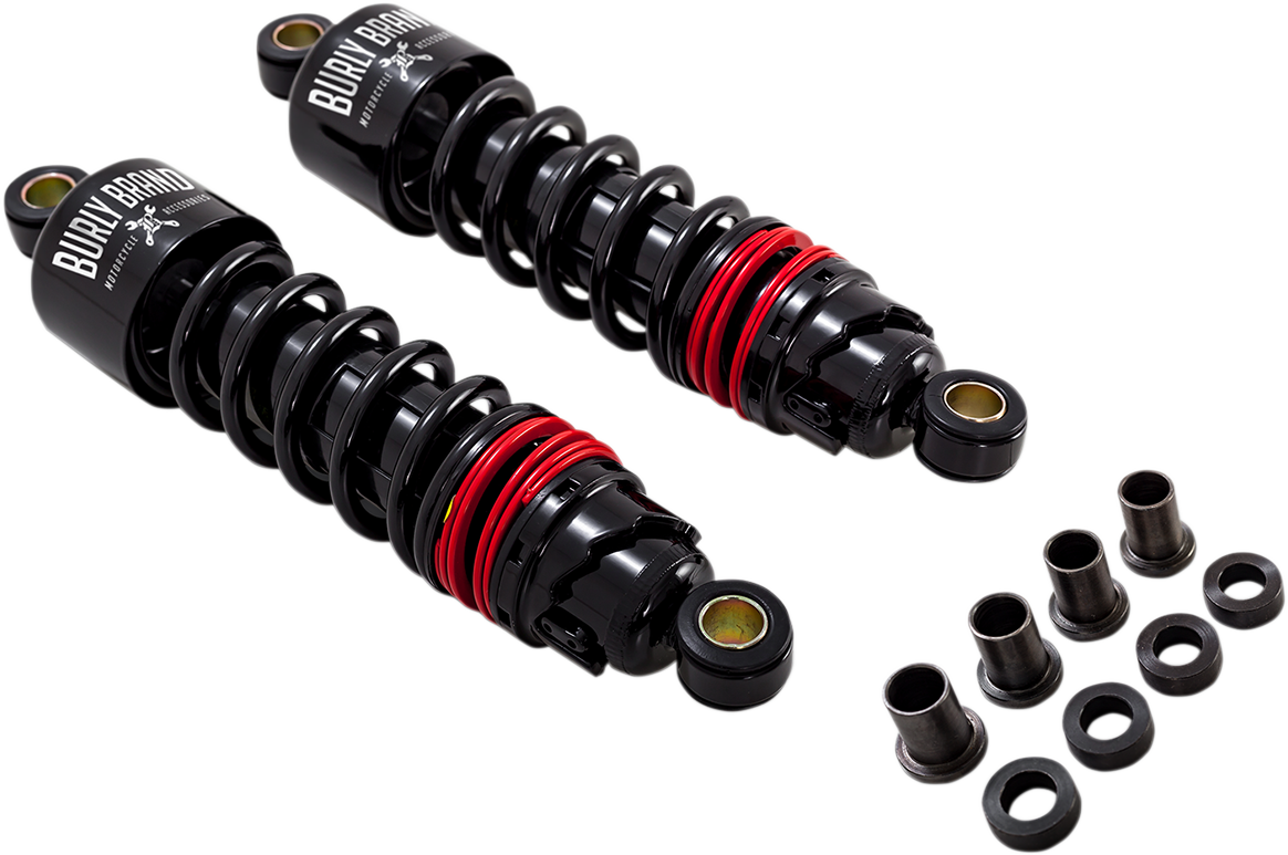 BURLY BRAND Slammer Plus Shocks - Black - FLH B28-1204B