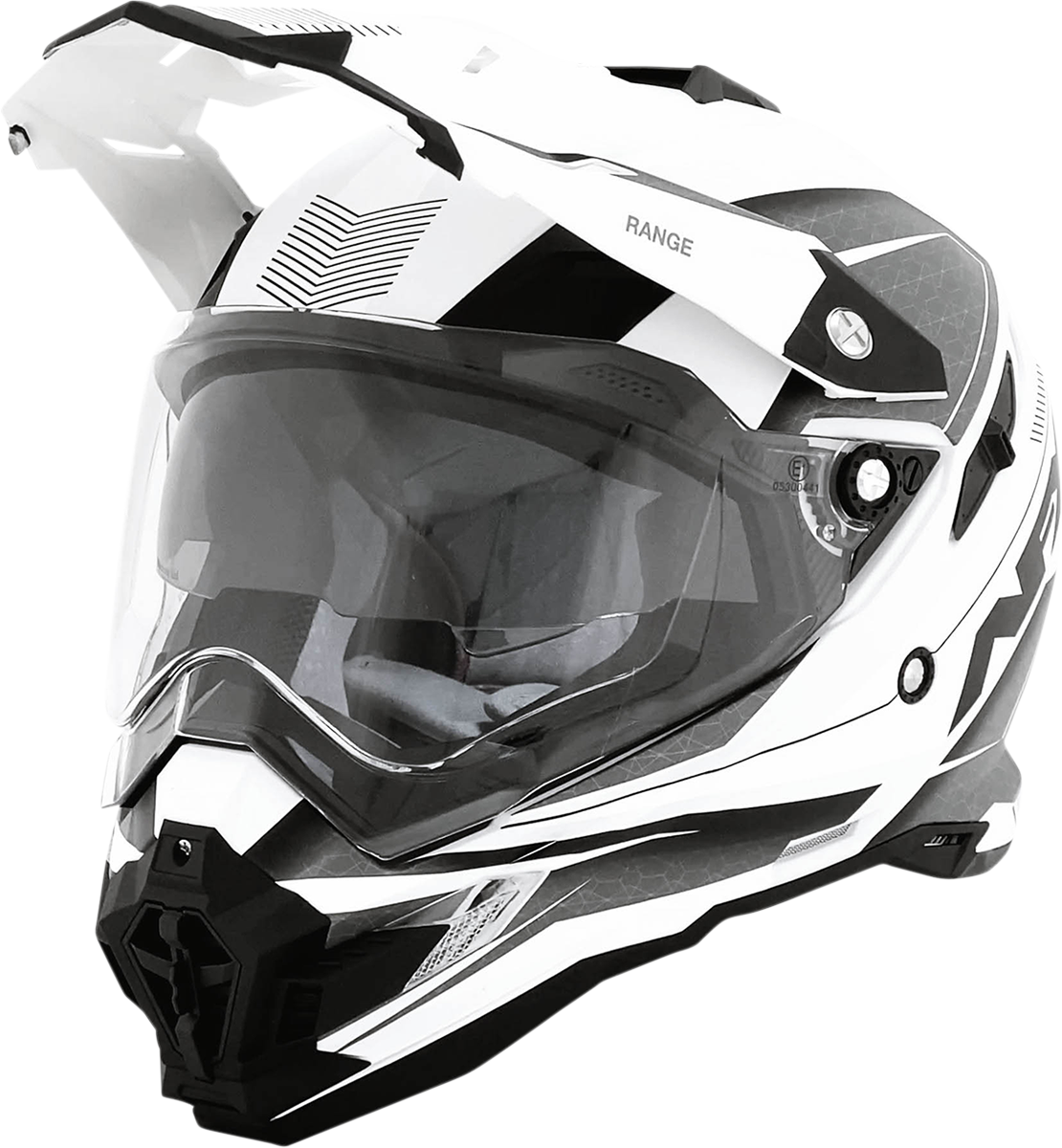 AFX FX-41 Helmet - Range - Matte White - Medium 0140-0077