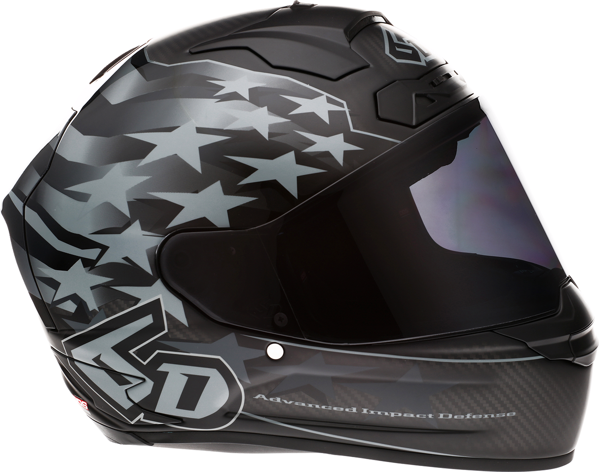 6D ATS-1R Helmet - Patriot - Black - Small 30-0605