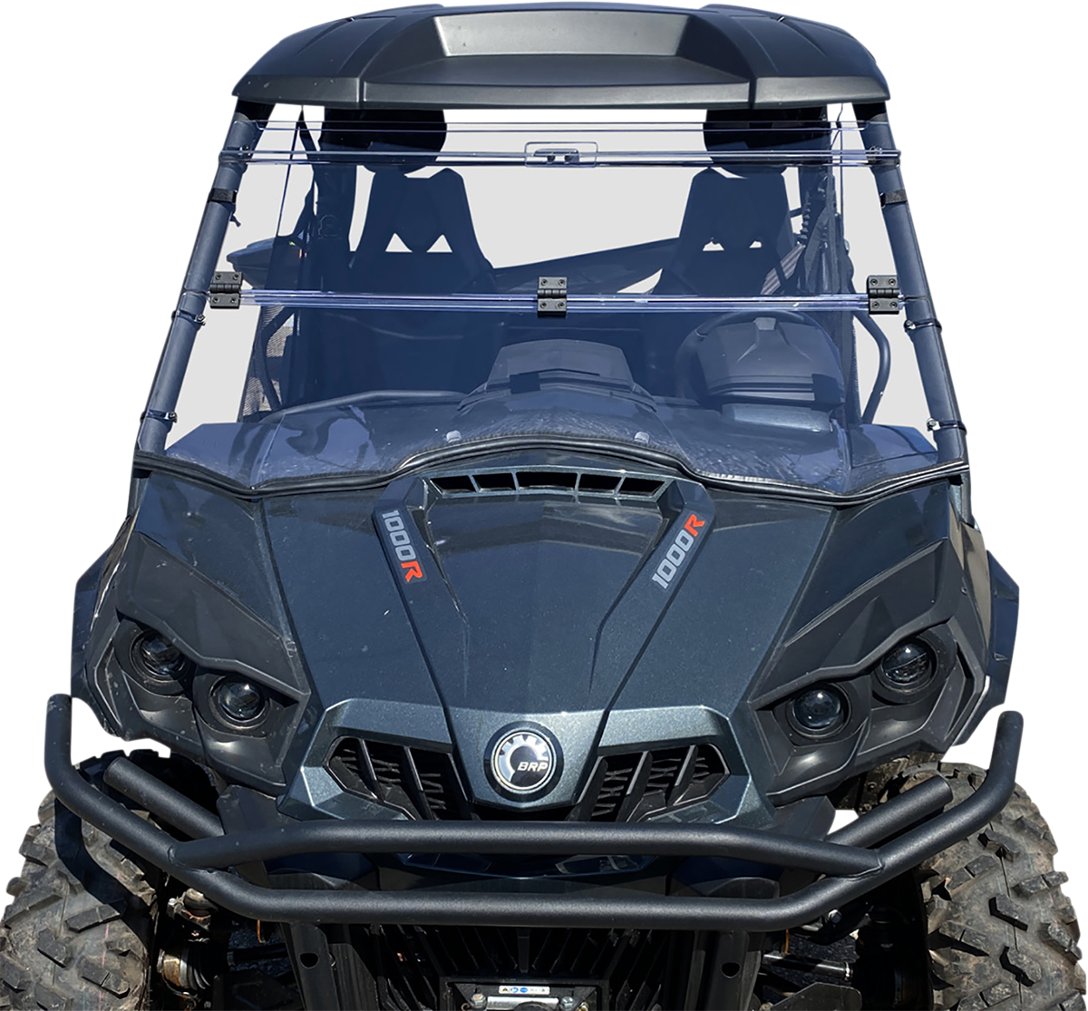 MOOSE UTILITY Full Folding Windshield - Deluxe - Commander V000269-12200M