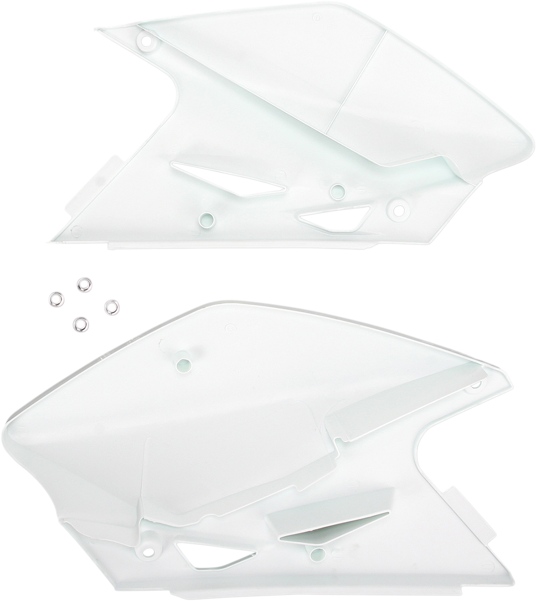 ACERBIS Side Panels - White 2043420002