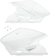 ACERBIS Side Panels - White 2043420002