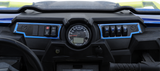 MOOSE UTILITY Dash Plate - Left - Blue 100-4342-PU