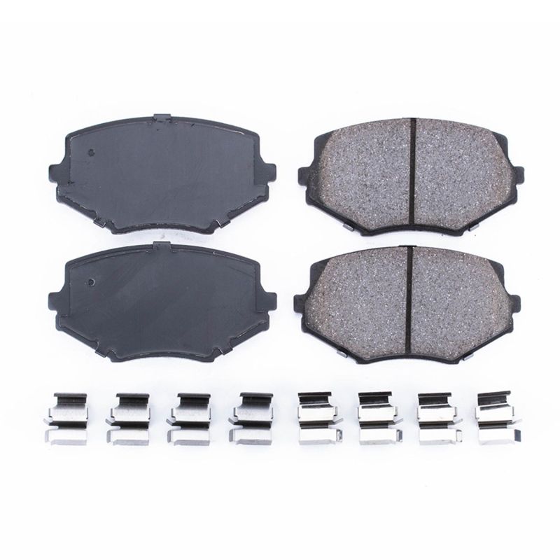 Power Stop 94-97 Mazda Miata Front Z17 Evolution Ceramic Brake Pads w/Hardware