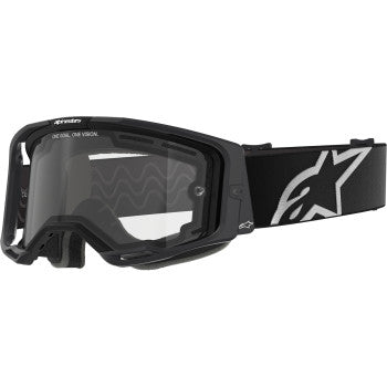 ALPINESTARS GOGGLES Vision 8 Goggle - Corp - Black - Clear  5100825-1425