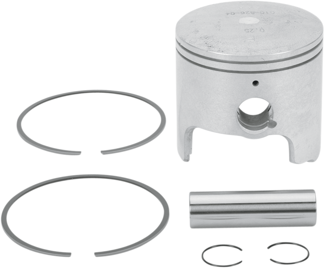 WSM Piston Kit - Yamaha - +.25 mm 010-826-04K