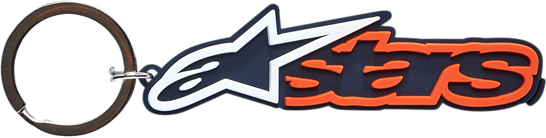 ALPINESTARS Key Fob - Blaze - Navy/Orange 1019940067032