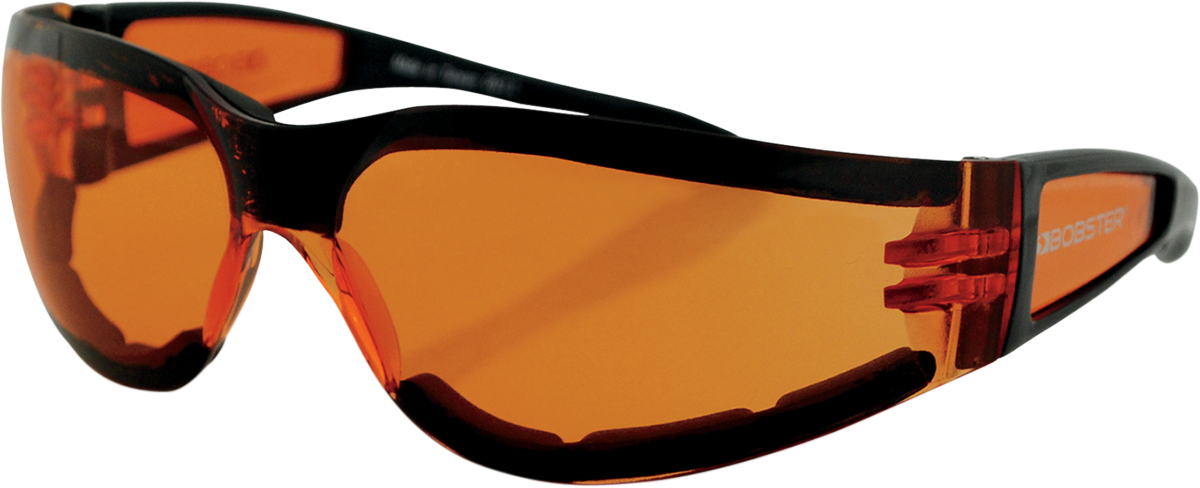 BOBSTER Shield II Sunglasses - Gloss Black - Amber ESH202