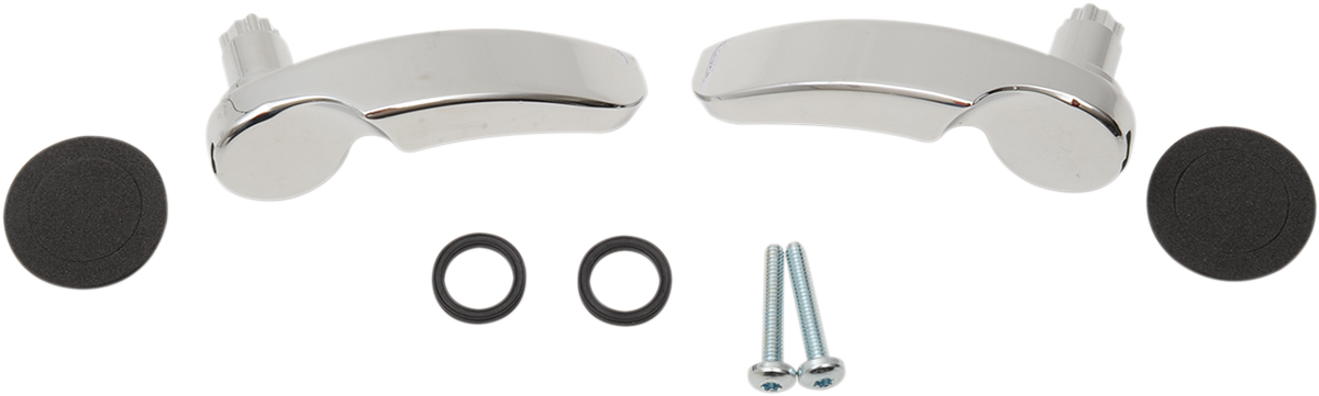 DRAG SPECIALTIES Replacement Saddlebag Lid Handle Kit S77-0150-HC