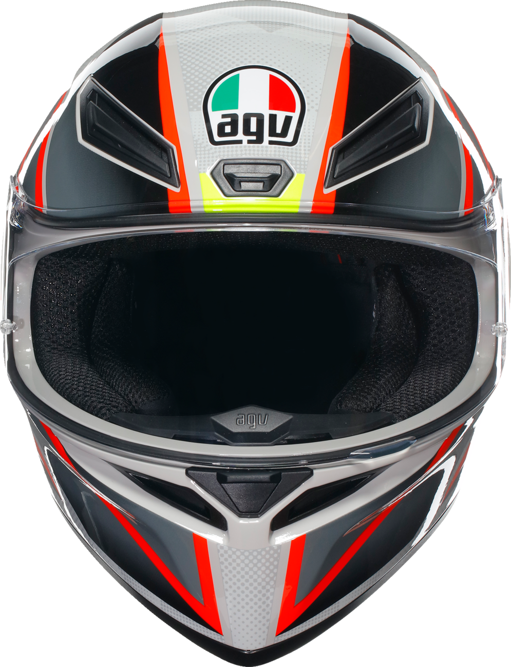 AGV K1 S Helmet - Blipper - Gray/Red - XL 2118394003030XL