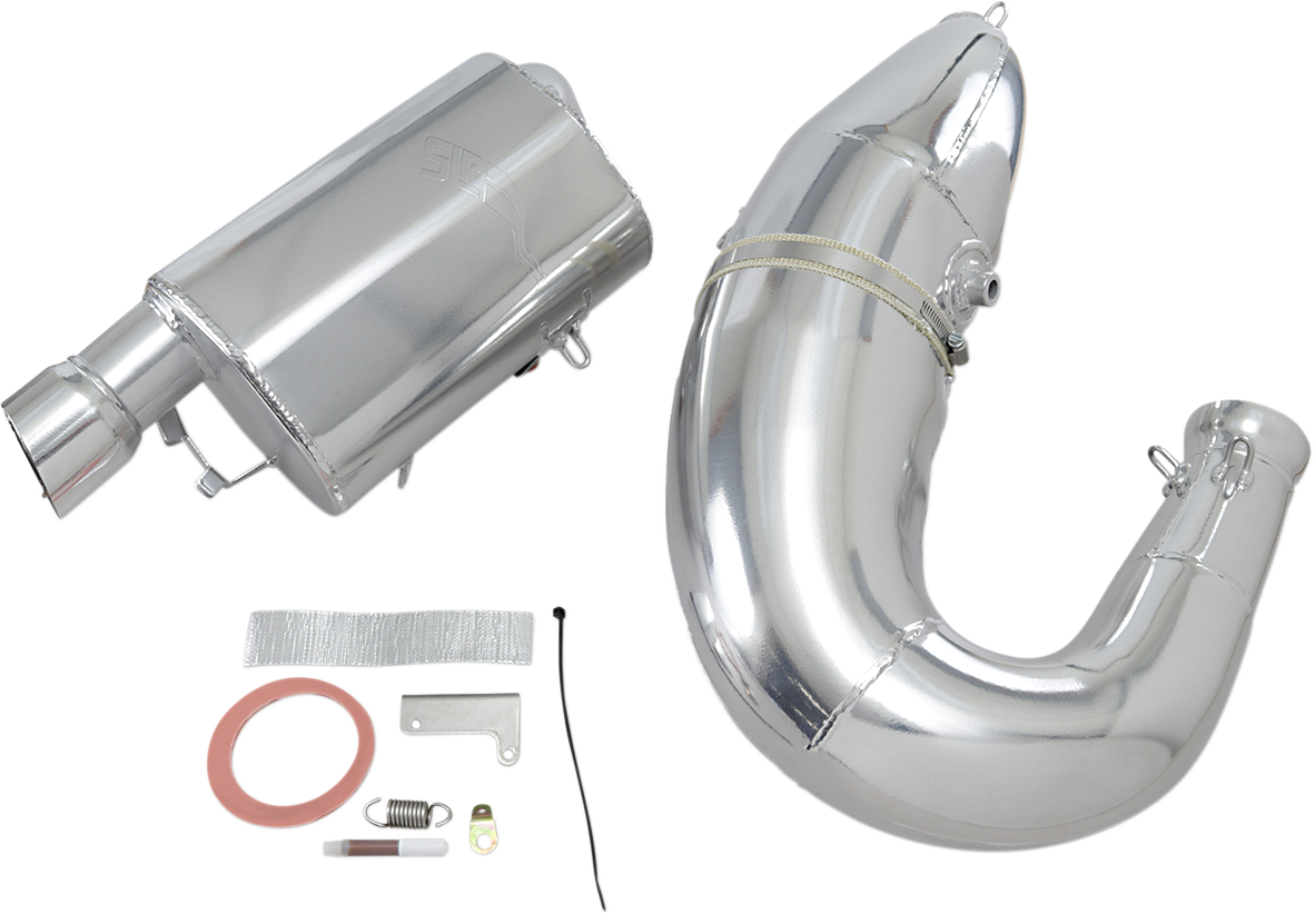 STARTING LINE PRODUCTS Polaris Single Pipe Exhaust 09-801