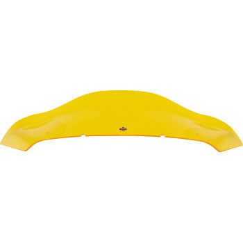 KLOCK WERKS Kolor Flare™ Windshield - 8" - Yellow - FLHX KWW-01-0730