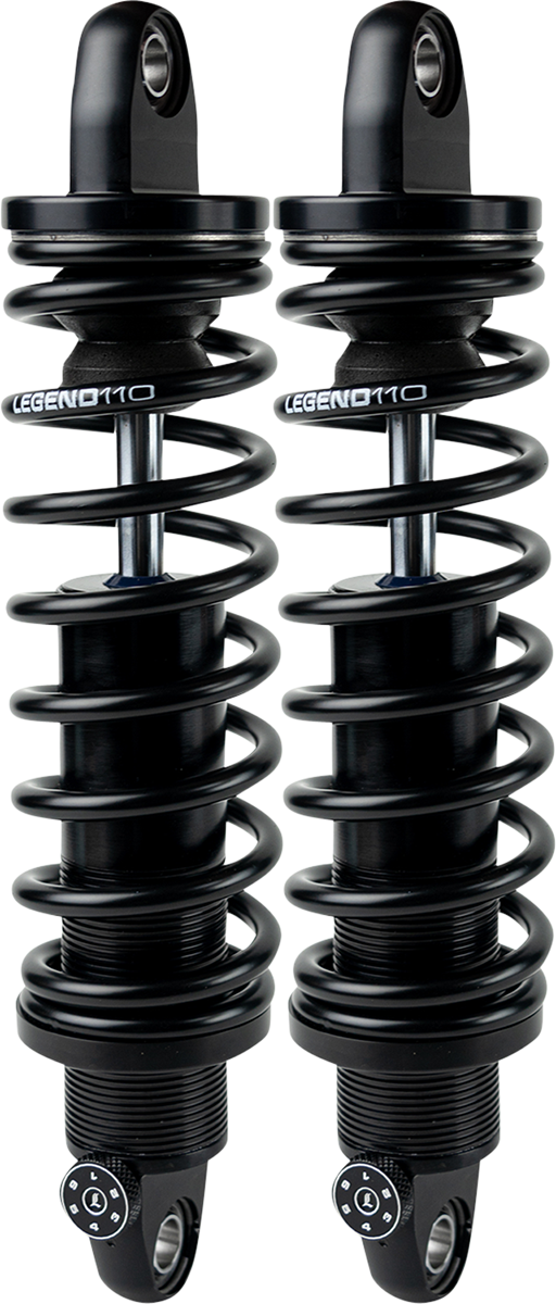 LEGEND SUSPENSION REVO-A Adjustable FXR Coil Suspension - Gloss Black - Standard - 14" 1310-1108