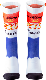 FMF King of Racing Socks - White - One Size HO20194907WHT 3431-0690