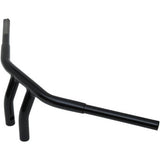 DRAG SPECIALTIES 1-1/4" Buffalo T-Bar - 6" - TBW - Black 0601-4272