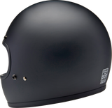 BILTWELL Gringo Helmet - Flat Black - XS 1002-201-501