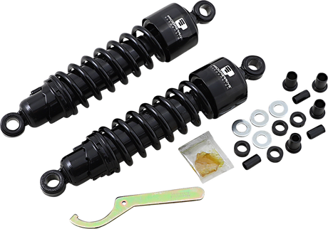 PROGRESSIVE SUSPENSION 412 Series Shock - 12" - Standard - Black - FLH/T 412-4079B