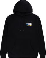 Deegan Apparel Caution Hoodie - Black - Small DMTFP3010BLKS