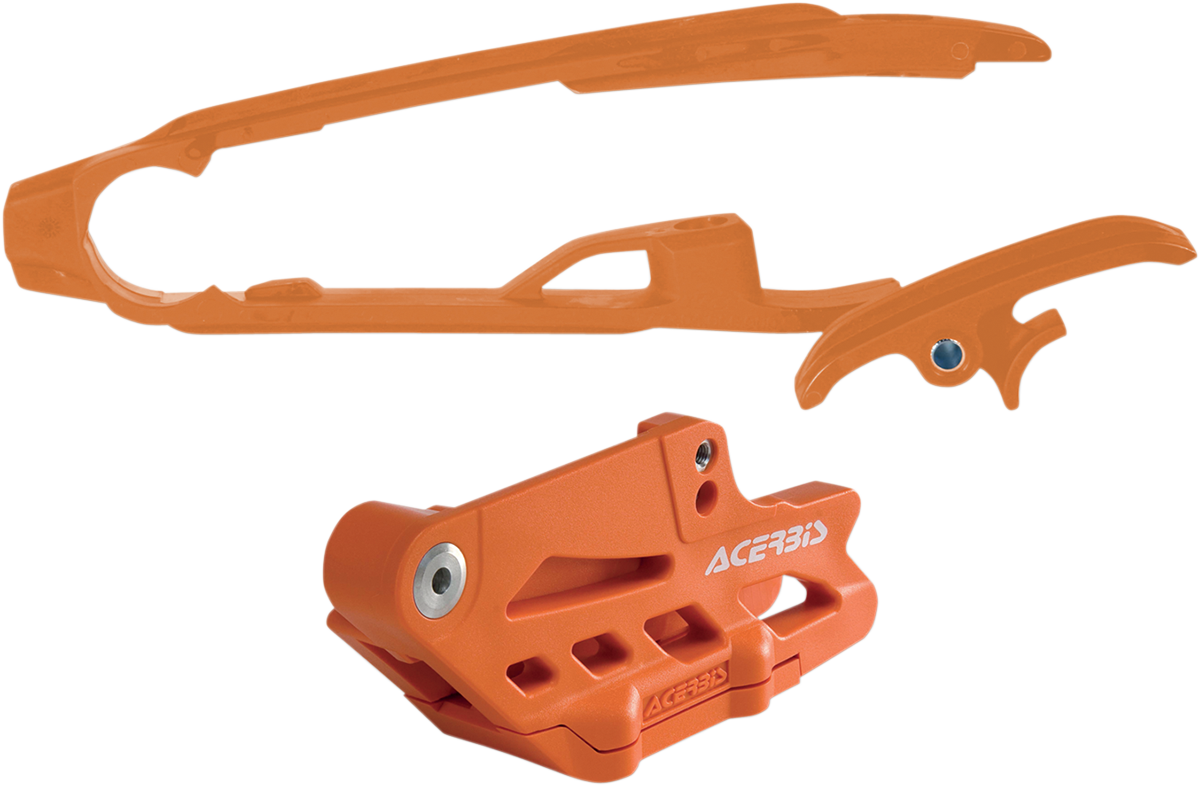 ACERBIS Chain Guide and Slider Kit - KTM - Orange 2319600036