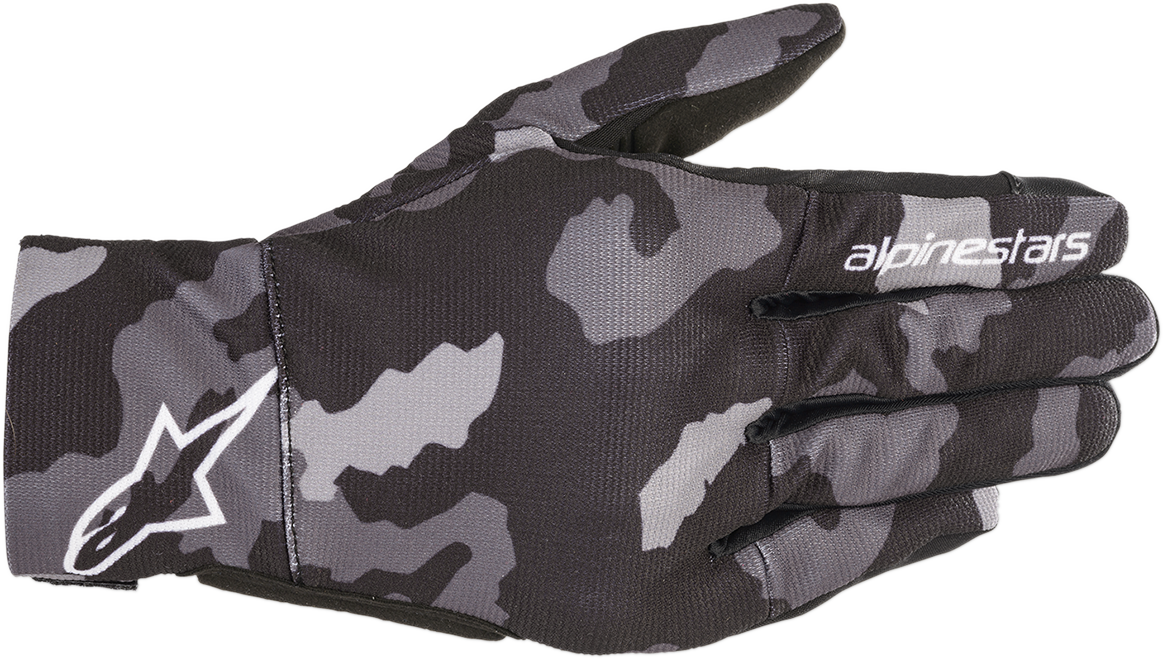 ALPINESTARS Reef Gloves - Black/Camo Gray - Large 3569020-9001-L