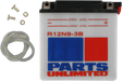 Parts Unlimited Conventional Battery 12n9-3b