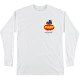 FMF America First Long-Sleeve T-Shirt - White - Medium HO25119901WHTMD