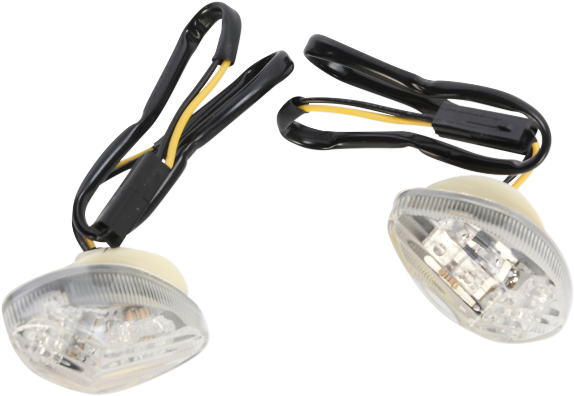 COMPETITION WERKES LED Marker Lights - Honda - Clear FH14-CLR