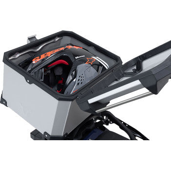 SW-MOTECH TRAX ADV Top Case System - Silver - Suzuki V-Strom 800 '23-'24 GPT.05.845.70000/S