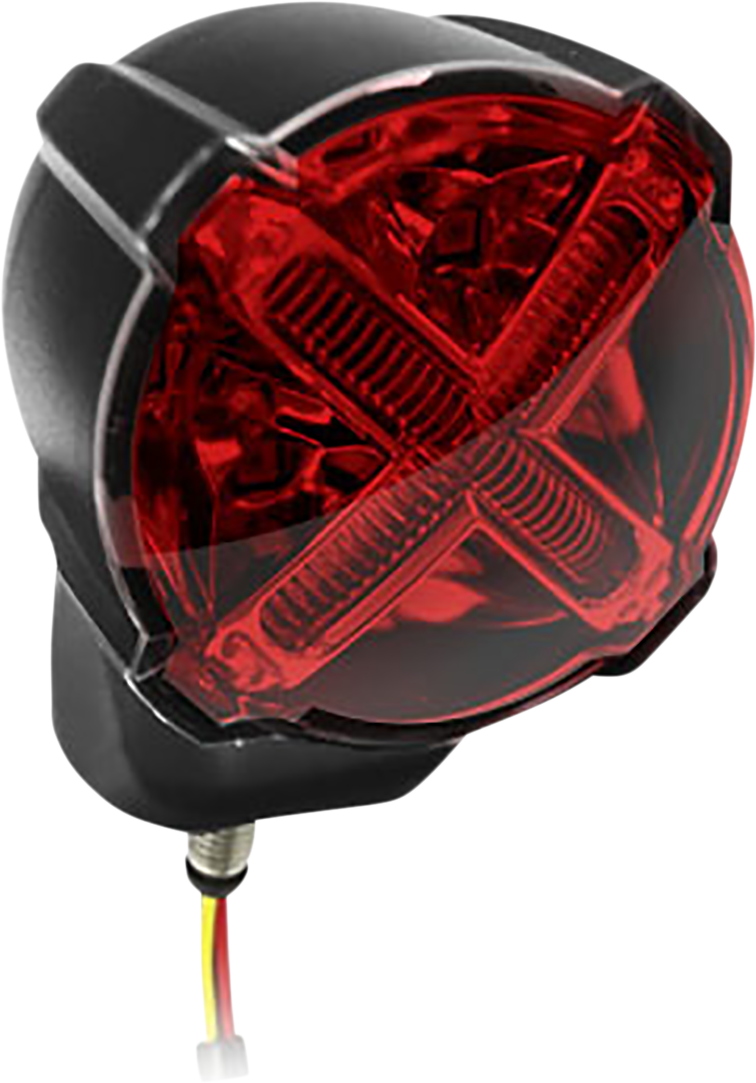 KOSO NORTH AMERICA Taillight - Universal - Red Lens HB036000