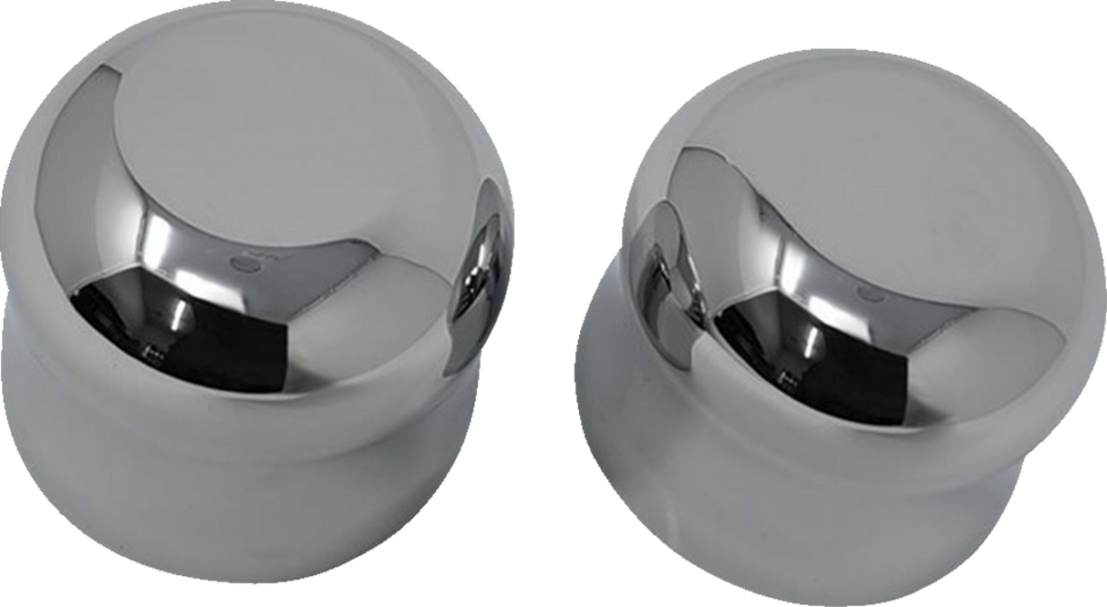 COVINGTONS Axle Cap - Front - Smooth - Chrome C0007-C