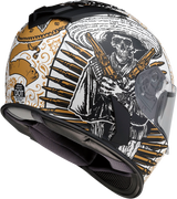 Z1R Warrant Helmet - Sombrero - White/Gold - Small 0101-14165