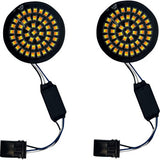 CUSTOM DYNAMICS Genesis® 4 Front Turn Signals - Amber/White GEN-4-AW-25ST